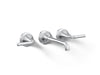 KOHLER K-T26439-4 Tone Wall-mount bathroom sink faucet trim, 1.2 gpm, polished chrome