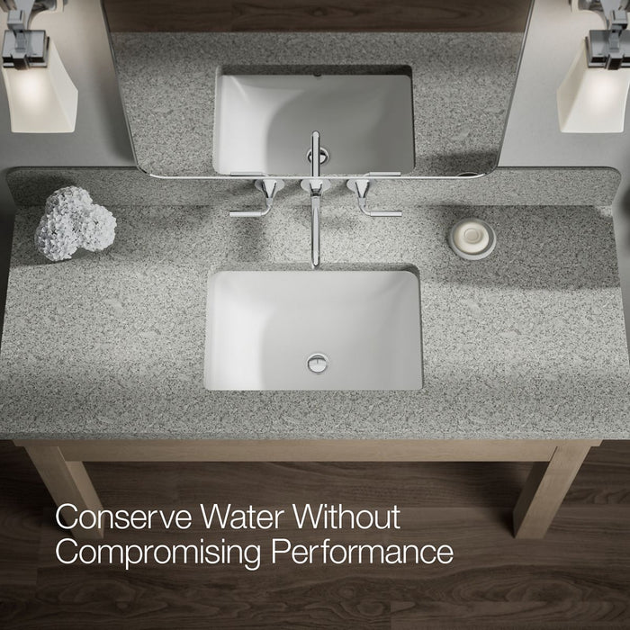 KOHLER K-T26439-4 Tone Wall-mount bathroom sink faucet trim, 1.2 gpm, polished chrome - view 3