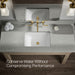 KOHLER K-T26439-4 Tone Wall-mount bathroom sink faucet trim, 1.2 gpm, vibrant brushed moderne brass - view 4