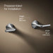 KOHLER K-T27013-4 Occasion Wall-mount bathroom sink faucet Lever handle trim, 1.2 gpm, polished chrome - view 2