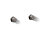 KOHLER K-T27013-9 Occasion Wall-mount bathroom sink faucet Knob handle trim, 1.2 gpm, vibrant titanium
