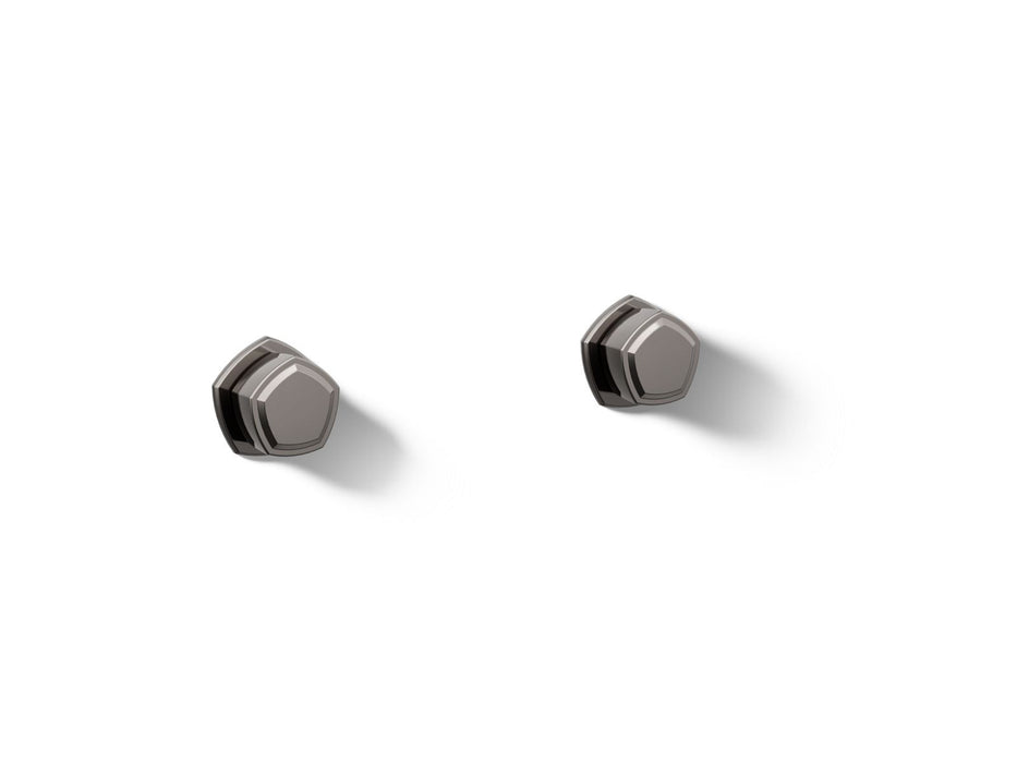 KOHLER K-T27013-9 Occasion Wall-mount bathroom sink faucet Knob handle trim, 1.2 gpm, vibrant titanium