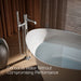 KOHLER K-T27025-4 Occasion Floor-mount bath filler trim with handshower, polished chrome - view 4