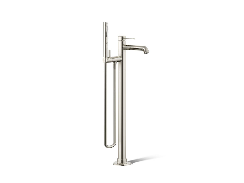 KOHLER K-T27025-4 Occasion Floor-mount bath filler trim with handshower