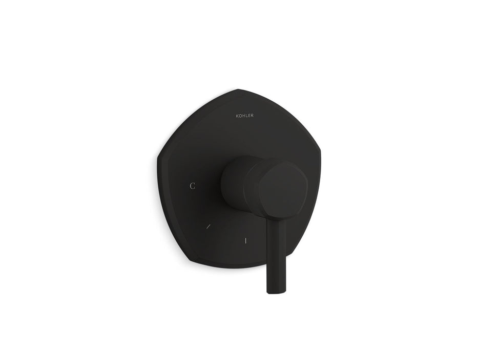 KOHLER K-T27040-4 Occasion MasterShower temperature control valve trim with lever handle