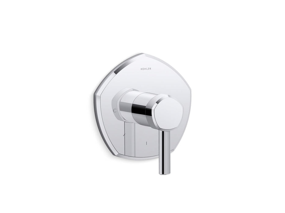 KOHLER K-T27040-4 Occasion MasterShower temperature control valve trim with lever handle