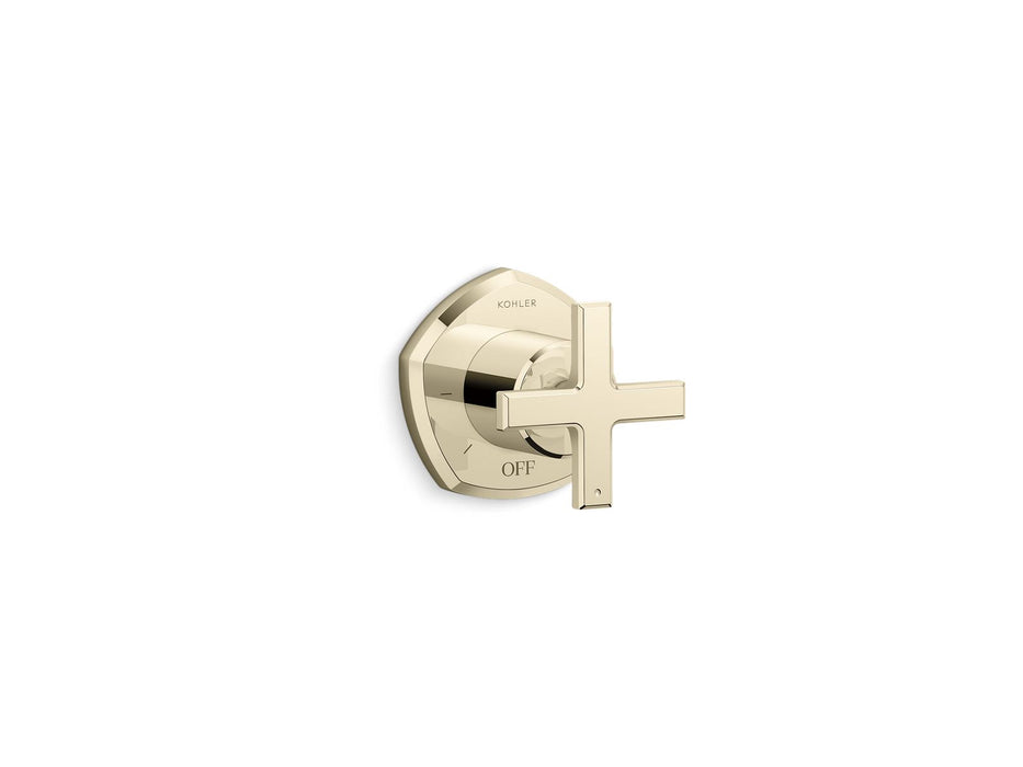 KOHLER K-T27041-3 Occasion MasterShower volume control valve trim with cross handle