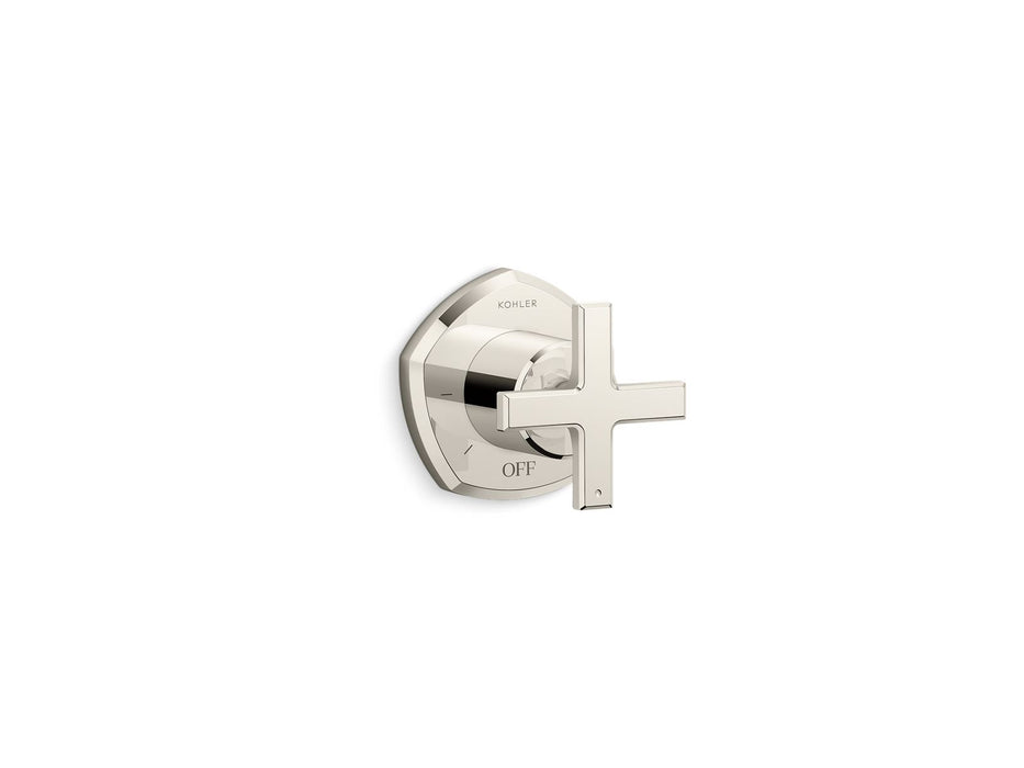 KOHLER K-T27041-3 Occasion MasterShower volume control valve trim with cross handle