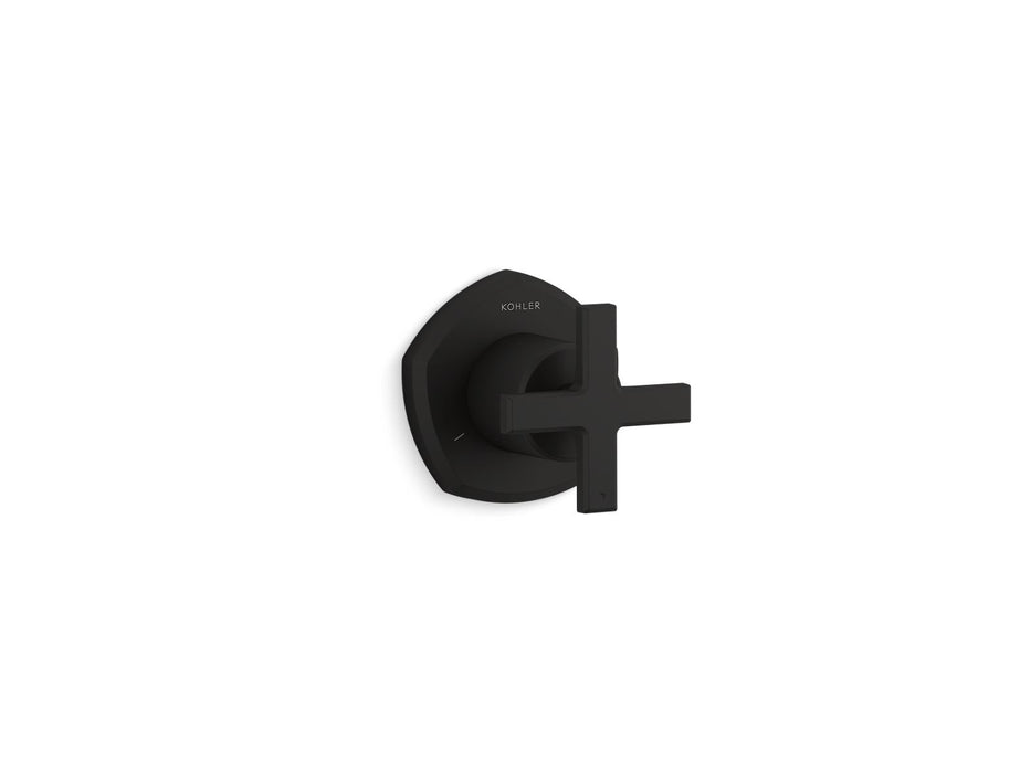 KOHLER K-T27042-3 Occasion MasterShower transfer valve trim with cross handle