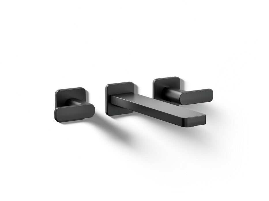 KOHLER K-T27120-4 Parallel Wall-mount bathroom sink faucet trim, 1.2 gpm