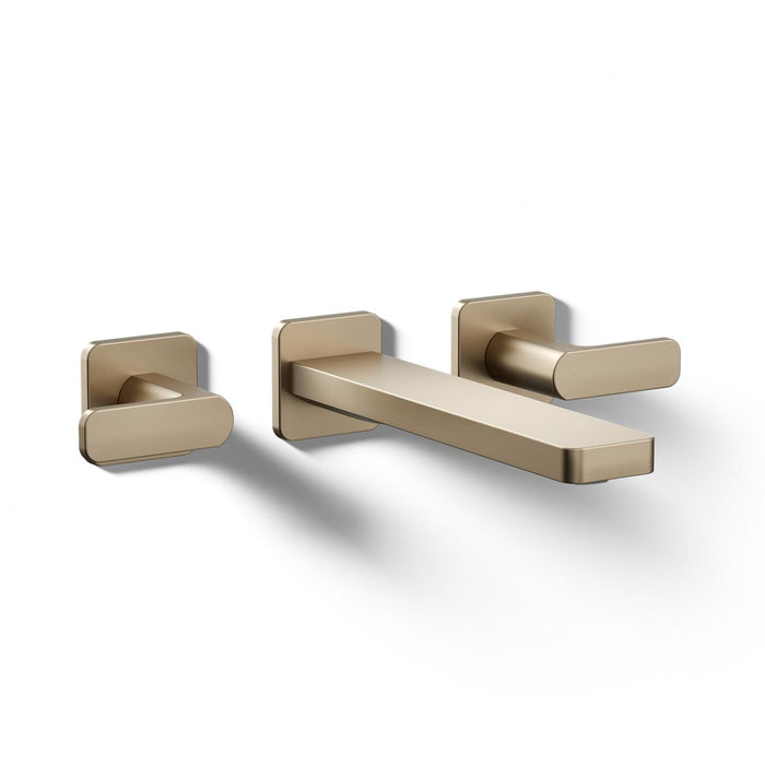 KOHLER K-T27120-4 Parallel Wall-mount bathroom sink faucet trim, 1.2 gpm