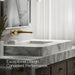 KOHLER K-T27120-4 Parallel Wall-mount bathroom sink faucet trim, 1.2 gpm, vibrant brushed moderne brass - view 5