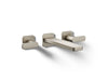 KOHLER K-T27120-4 Parallel Wall-mount bathroom sink faucet trim, 1.2 gpm, vibrant brushed nickel