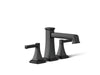 KOHLER K-T27405-4 Riff Deck-mount bath faucet trim, matte black
