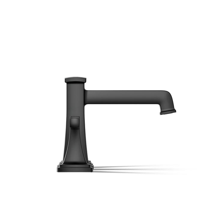 KOHLER K-T27405-4 Riff Deck-mount bath faucet trim, matte black - view 2
