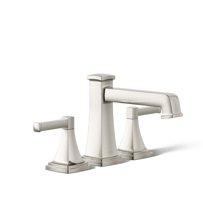 KOHLER K-T27405-4 Riff Deck-mount bath faucet trim, vibrant polished nickel - view 5