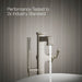 KOHLER K-T27408-4 Riff Floor-mount bath filler trim with handshower, vibrant brushed nickel - view 5