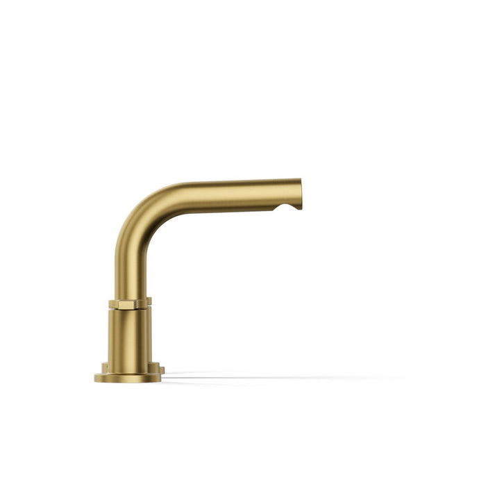 KOHLER K-T33969-4 Elate Deck-mount bath faucet trim, vibrant brushed moderne brass - view 5