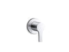 KOHLER K-T35330-4 Elate MasterShower transfer valve trim, polished chrome