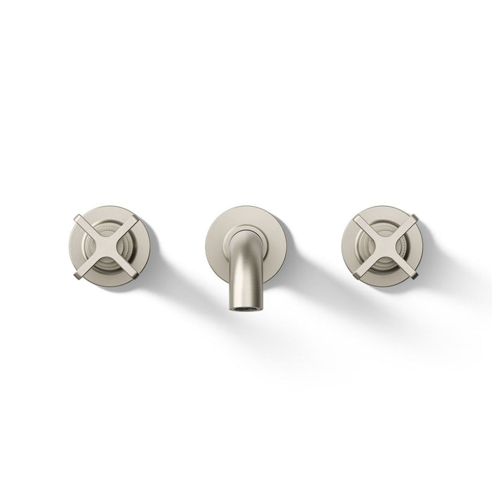 KOHLER K-T35909-3 Castia by Studio McGee Wall-mount bathroom sink faucet trim, 1.2 gpm