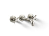 KOHLER K-T35910-3 Castia by Studio McGee Wall-mount bath faucet trim, vibrant polished nickel