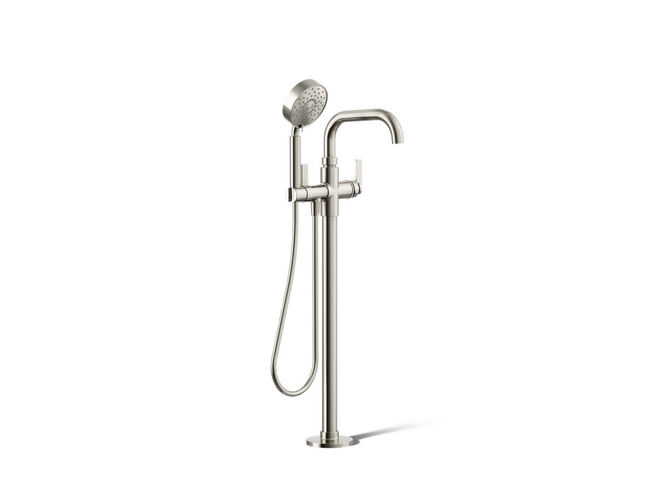 KOHLER K-T35924-4 Castia by Studio McGee Floor-mount bath filler trim with handshower