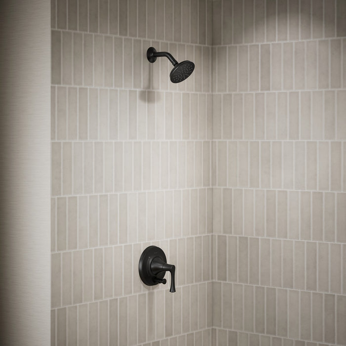 KOHLER K-T35943-4G Buckley Rite-Temp shower trim kit with push-button diverter, 1.75 gpm