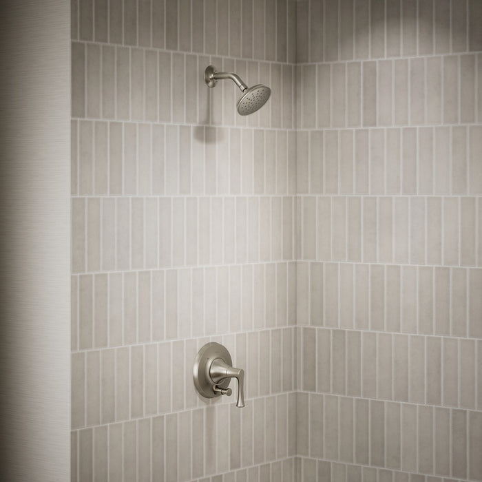 KOHLER K-T35943-4G Buckley Rite-Temp shower trim kit with push-button diverter, 1.75 gpm