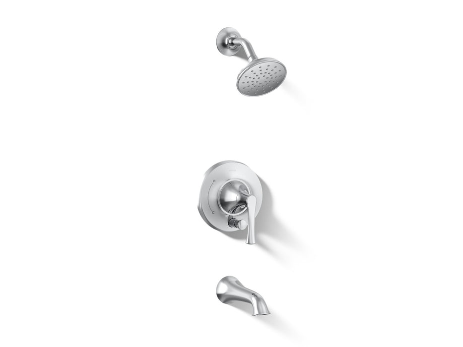 KOHLER K-T35944-4G Buckley Rite-Temp bath and shower trim kit with push-button diverter, 1.75 gpm