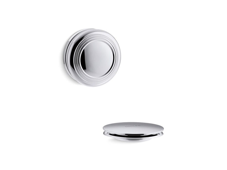 KOHLER K-T37396 PureFlo Traditional push-button bath drain trim