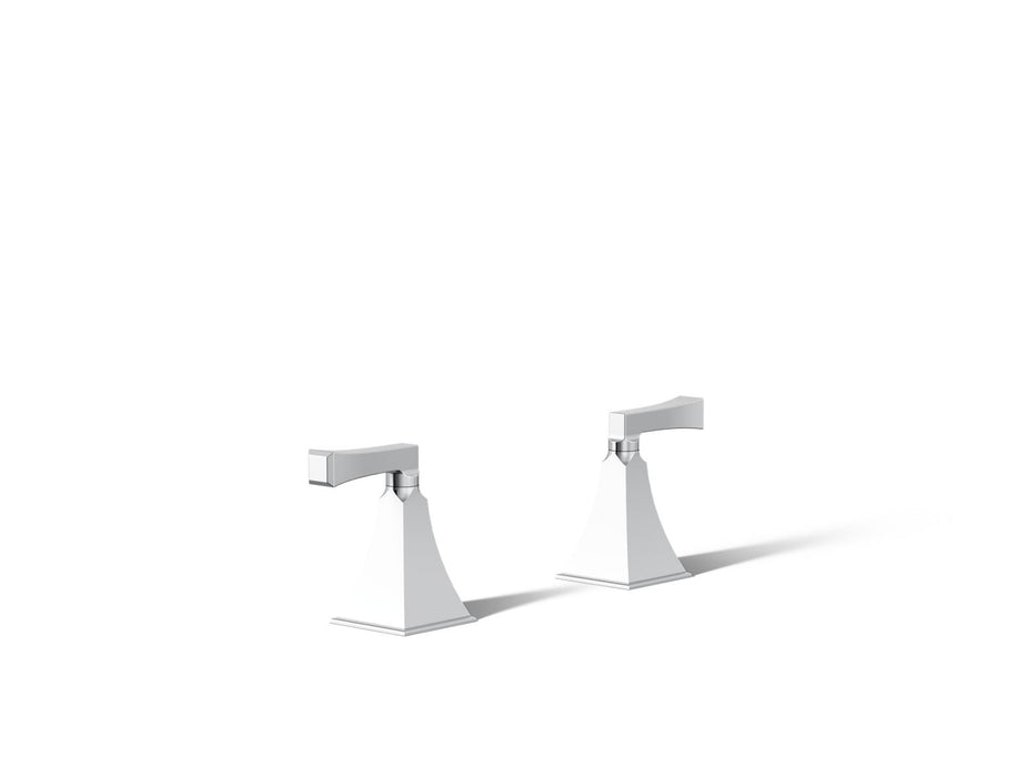 KOHLER K-T467-4V Memoirs Deck-mount bath faucet handle trim
