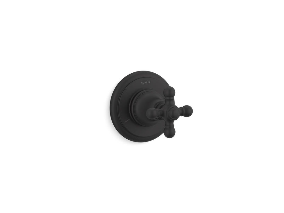 KOHLER K-T72770-3 Artifacts MasterShower transfer valve trim with cross handle
