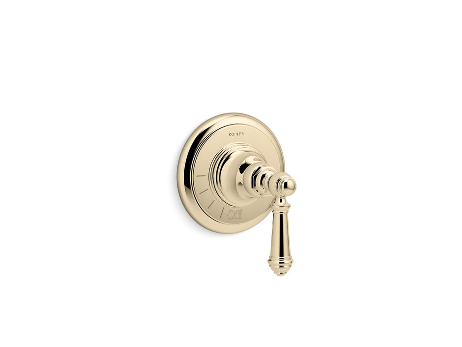 KOHLER K-T72771-4 Artifacts MasterShower volume control valve trim with lever handle