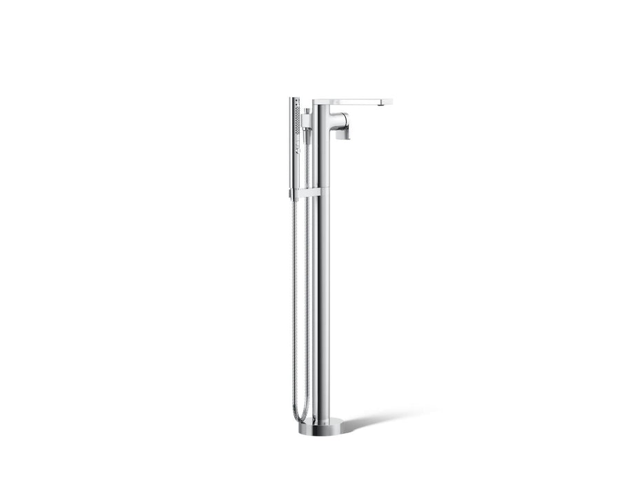 KOHLER K-T73087-4 Composed Floor-mount bath filler trim with handshower