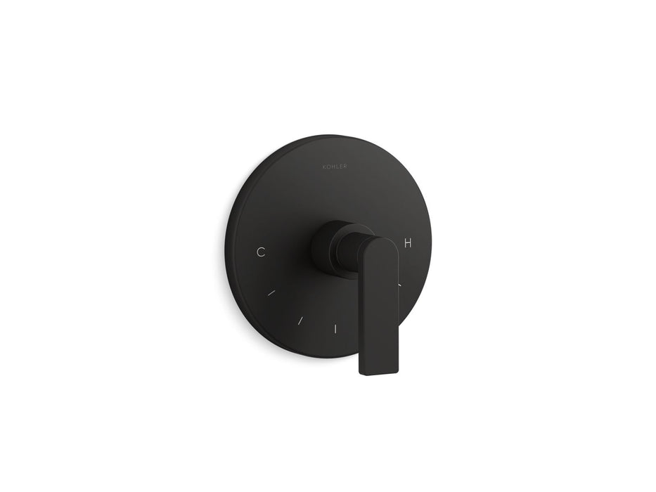 KOHLER K-T73133-4 Composed MasterShower temperature control valve trim with lever handle