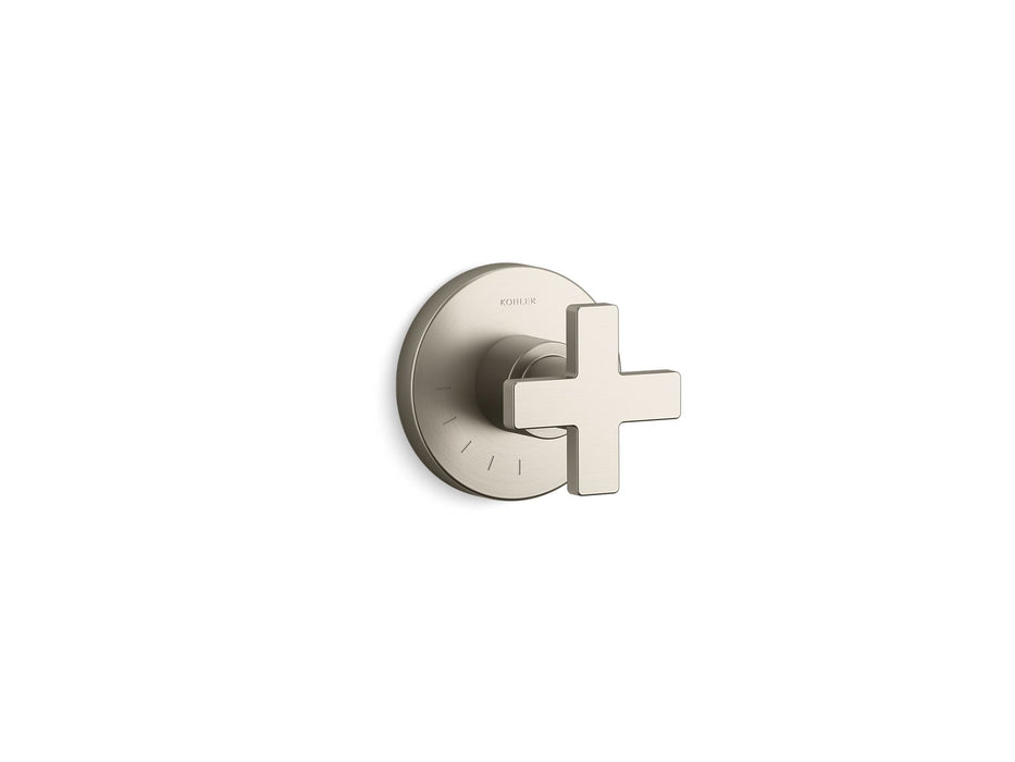 KOHLER K-T73135-3 Composed MasterShower volume control valve trim with cross handle