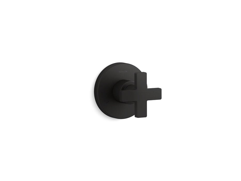 KOHLER K-T73140-3 Composed MasterShower transfer valve trim with cross handle