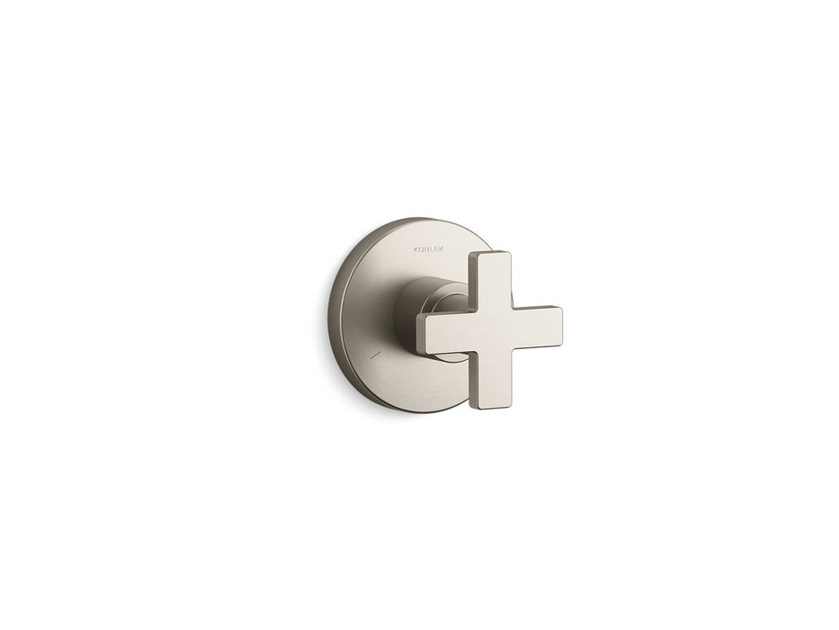 KOHLER K-T73140-3 Composed MasterShower transfer valve trim with cross handle