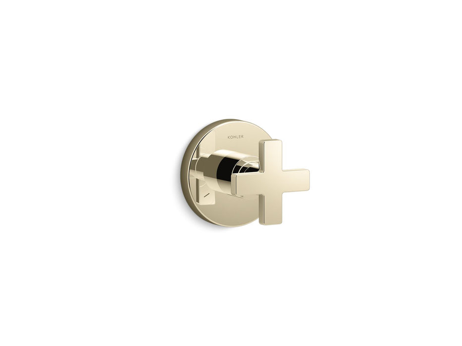 KOHLER K-T73140-3 Composed MasterShower transfer valve trim with cross handle