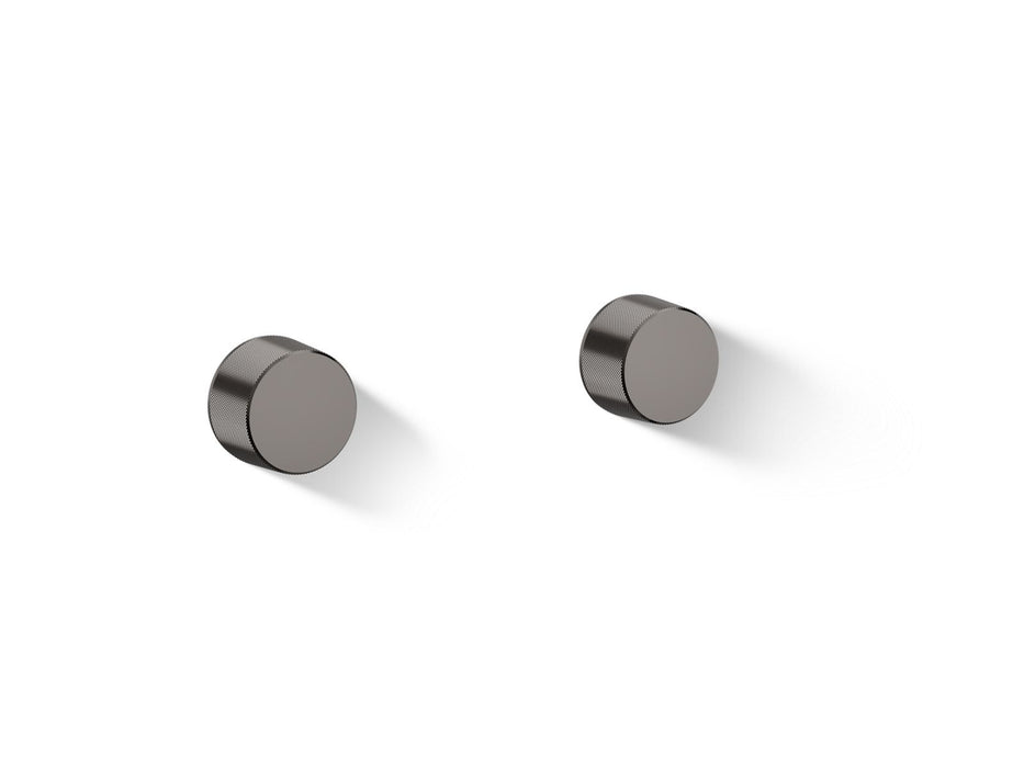 KOHLER K-T77981-8 Components Wall-mount bathroom sink faucet Oyl handle trim, vibrant titanium