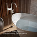 KOHLER K-T77984-9 Components Floor-mount bath filler trim with industrial handles and handshower, vibrant polished nickel...