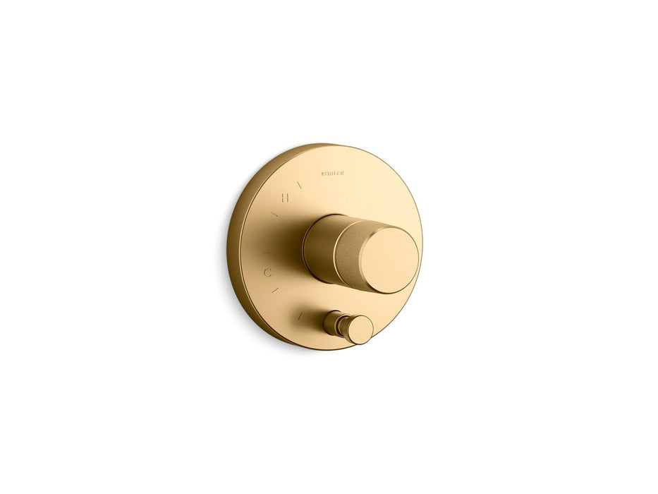 KOHLER K-T78016-8 Components Rite-Temp valve trim with Oyl handle and diverter