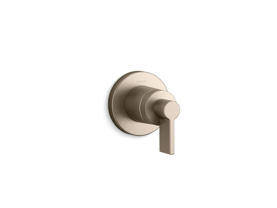 KOHLER K-T78026-4 Components MasterShower transfer valve trim with lever handle