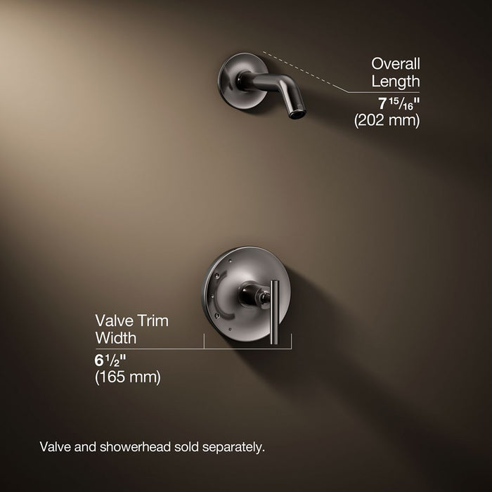 3/4 view of product with dimensions