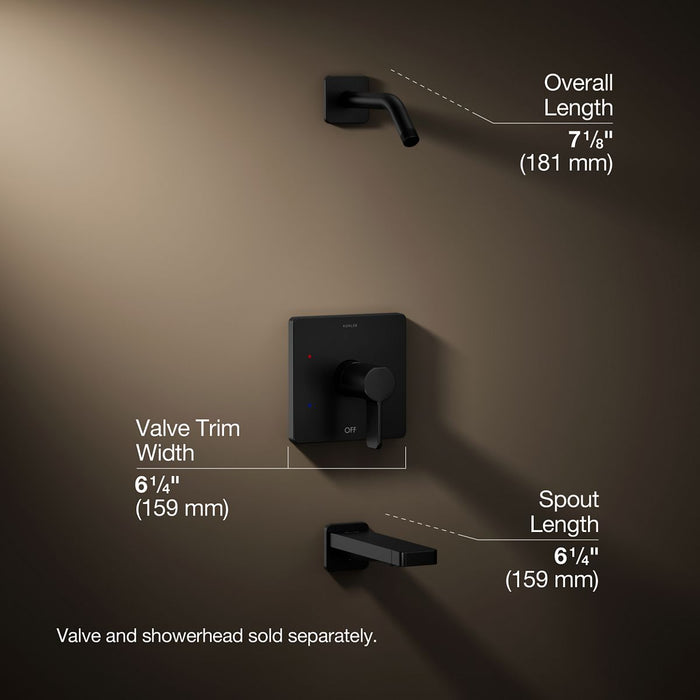 3/4 view of product with dimensions