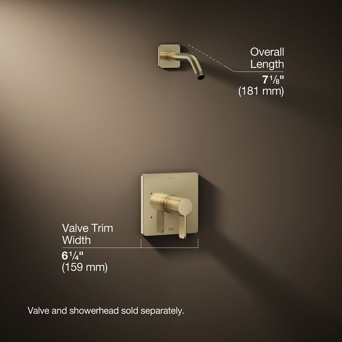 3/4 view of product with dimensions