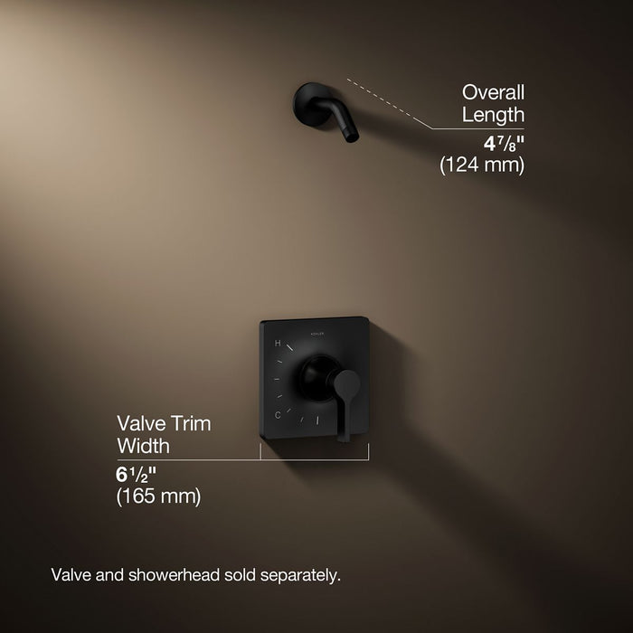 3/4 view of product with dimensions