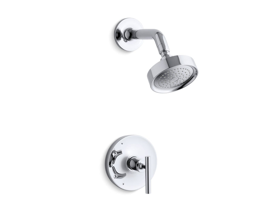 KOHLER K-TS14422-4 Purist Rite-Temp shower trim kit with lever handle, 2.5 gpm