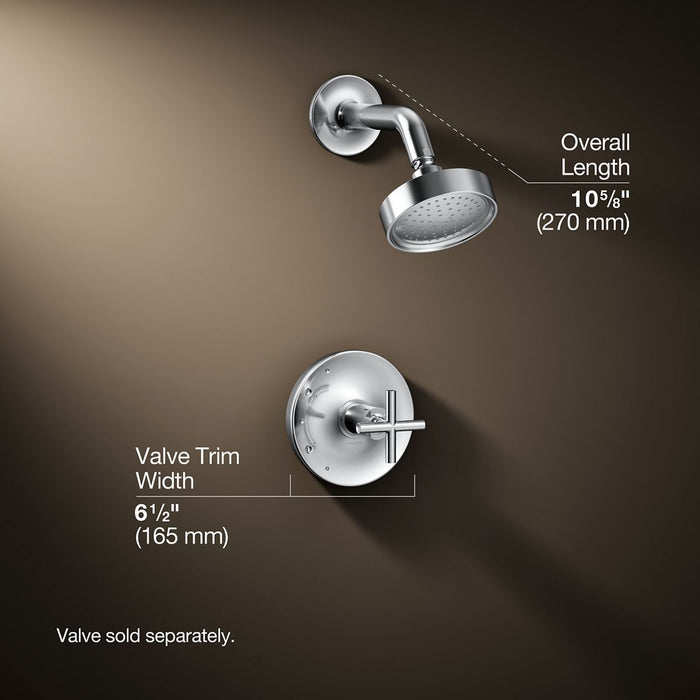 3/4 view of product with dimensions