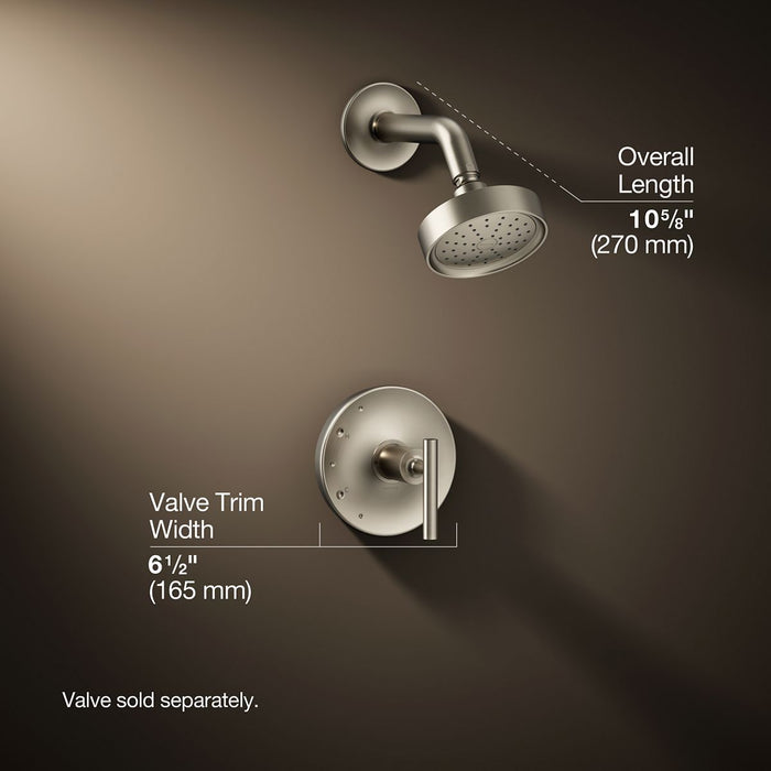 3/4 view of product with dimensions